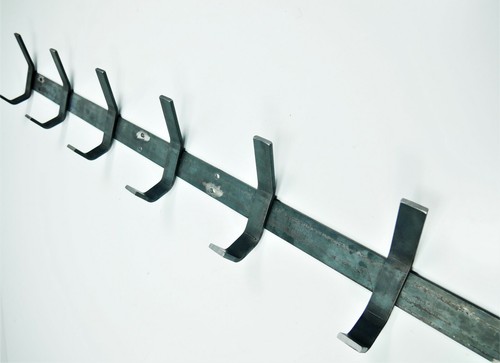 Abrigo gancho estante montado en pared estante toalla de metal gancho baño percha bata gancho - Imagen 9 de 23