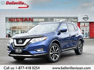 2018 Nissan Rogue SL AWD 1 OWNER, LEATHER, SUNROOF, NAVIGATION
