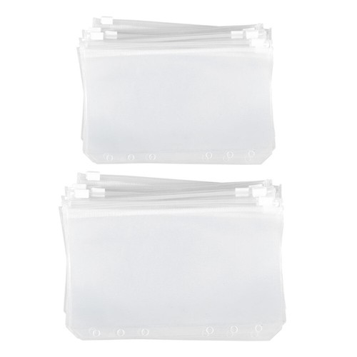 Clear Envelope Folders Binder Pockets Clear Document Bag A5 Binder Pockets