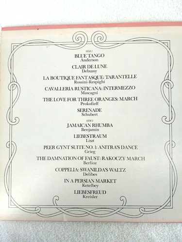 Arthur Fiedler The World's Favorite Light Classics 1972 RCA Vinyl LP - Picture 3 of 12