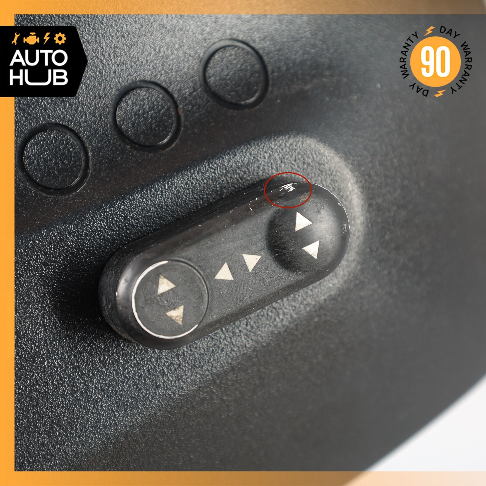 08-19 Maserati GranTurismo M145 Right Seat Control Panel Trim w/Switch OEM 76k
