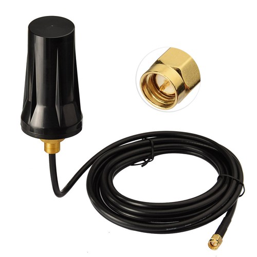 IoT 868 Mhz Antenna Aerial LoRa Radio Waterproof IP67 RG58 10ft. SMA Male Plug - Picture 1 of 8