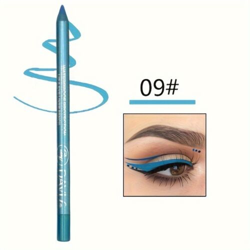 Eyeliner Stift Matt Glitzer Wasserdicht Lidschatten Lip Liner Makeup Stift - Bild 12 von 42