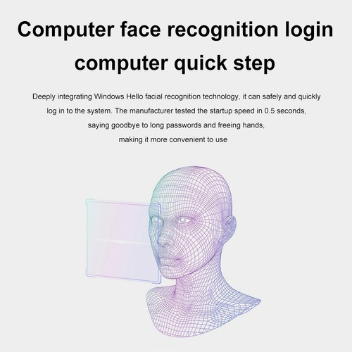 HD 1080P 30FPS Webcam for Windows Hello Monitor Camera Facial Recognition Webcam - Photo 11/12