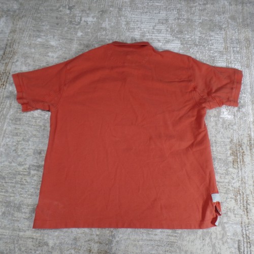 Vintage Orvis Hemd Herren XL Kurzarm Rot Polo Kurzarm Outdoor Angeln Camp - Bild 6 von 10