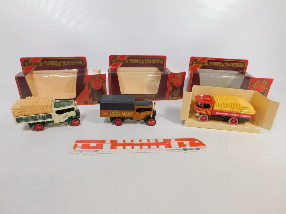 3x Matchbox 1:76 Modelo: Y 18 Atkinson + Y-27/1922 Foden, Muy Gut + Box #CA176-1 - Imagen 2 de 4