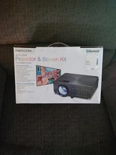 Memorex All-in-One Projector & Screen Kit "Theater In A Box" 800 X 480 Res.