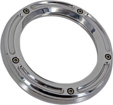 TRASK TM-0041CH COVER DERBY ASLT CHROME HARLEY FLTRX 1750 ROAD GLIDE 107 2018