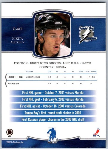 2002-03 Be A Player First Edition - Base Cards (201-300) - U-Pick From List - Picture 69 of 153