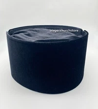 Orthodox Skufia Church Clerics Hat Soft Velvet
