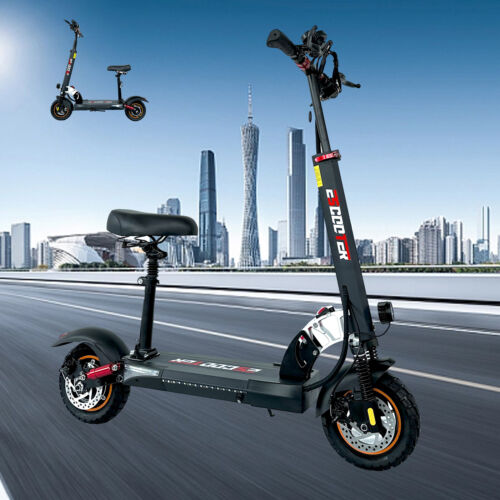 Foldable Electric Scooter with Seat 800W 28MPH 10" Off Road Tire L10 PRO/L12 PRO - Picture 15 of 28