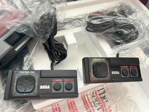 Consola Sega Master System Mira Sega 3D Completa CIB Se ve increíble casi como nueva - Imagen 16 de 18