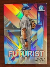 2021 Bowman Chrome Bobby WItt Jr Futurist #BW Royals Insert