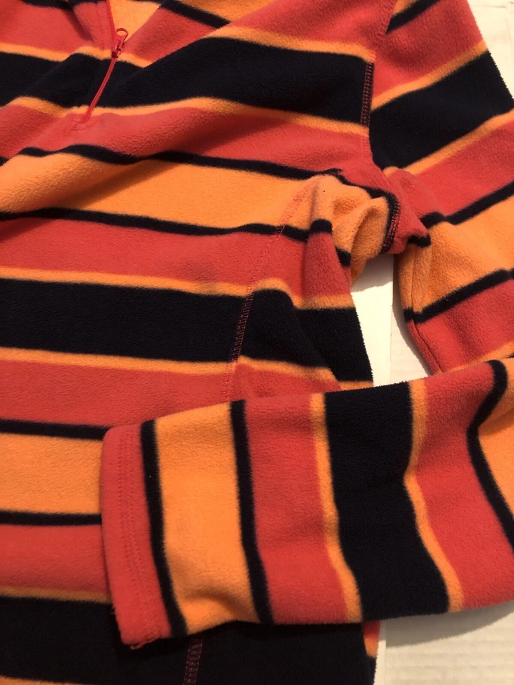 Top pulóver polar Old Navy para mujer talla XL colores brillantes a rayas G2D20 Foto 4 de 4