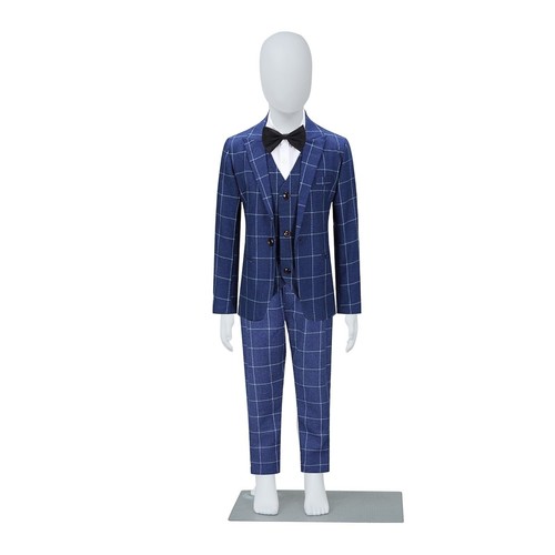 Child Plastic Realistic Mannequin Dress Form Display Full Body Manikin with Base - Picture 17 of 18