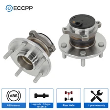 2 Pcs Wheel Hub Bearings Rear For 2004-2013 Mazda 3 2006-2010 2012-2017 Mazda 5