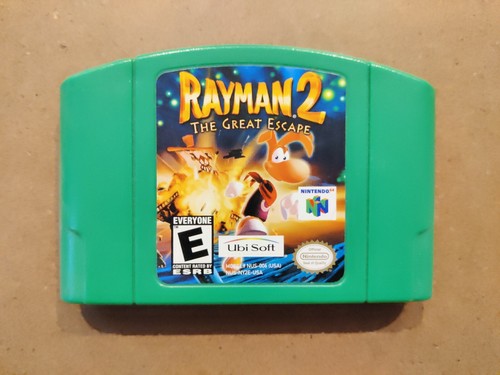 Rayman 2: The Great Escape Nintendo 64 N64 NTSC U USA Complete w/Manual Inserts - Picture 7 of 13