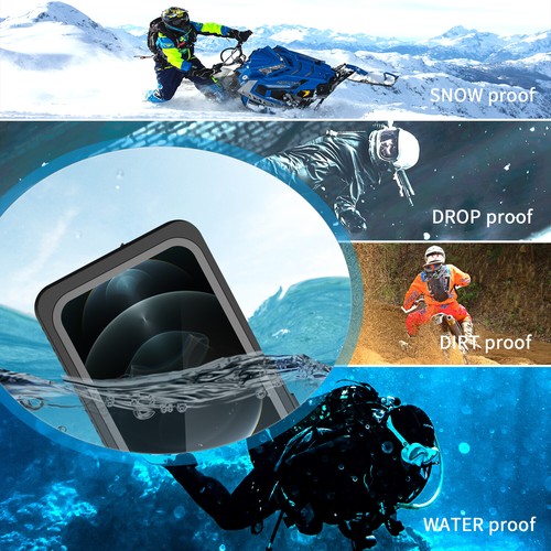 Case For iPhone 16 Plus 15 14 13 12 11 Pro Xs Max 8 Shockproof Waterproof Cover - Picture 7 of 8