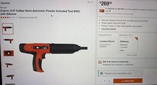 Ramset 16942 Cobra  0.27 Caliber Semi-Automatic Powder-Actuated Tool