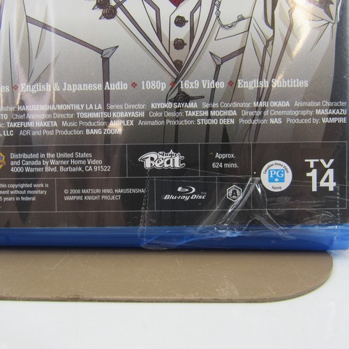 Vampire Knight The Complete Collection Blu Ray Viz Media Warner Home Video 2008 - Imagen 7 de 9