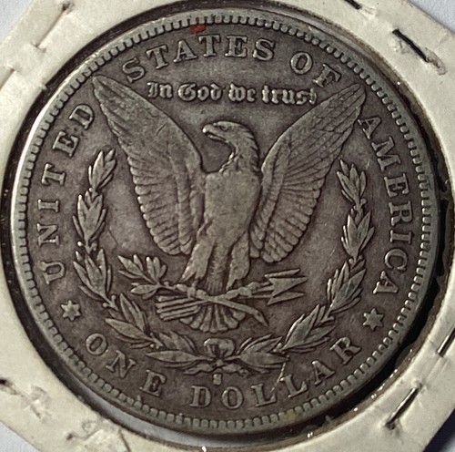 1885 S Morgan Silver Dollar - Picture 2 of 2