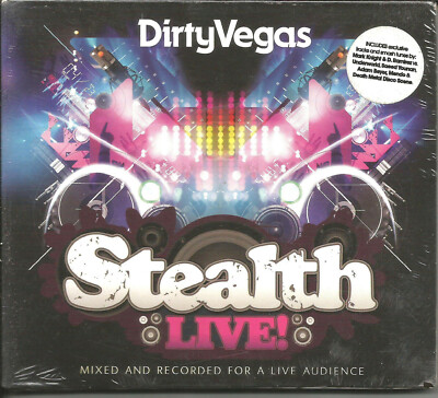 DIRTY VEGAS w/ UNDERWORLD Stealth Live w/ 7 RARE REMIXES CD SEALED USA seller 