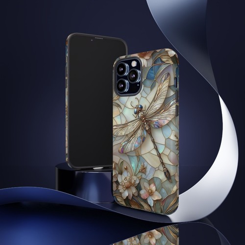 Luna Dragonfly Phone Case, Mother of Pearl Effect Phone Cover | X96 - 第 105/266 張圖片