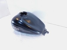 Harley Davidson Road Street & Electra Glide Black Fuel Gas Petrol Tank -Dent