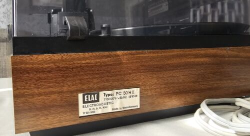 Elac PC 50H II / Giradischi / Giradischi Vintage - Foto 14 di 24