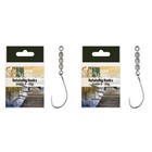 Forellenhaken für Gummiköder Tungsten RotateRig Hooks Größe 4-6 Zite Fishing