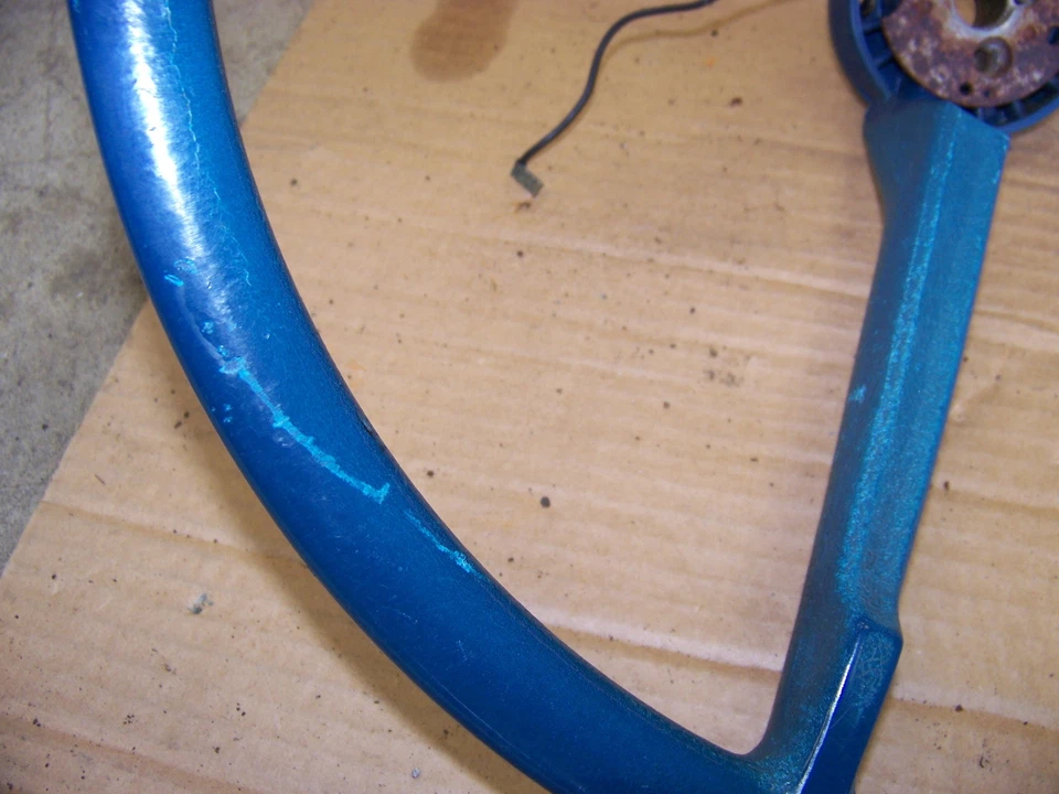 Dodge Truck Power Wagon 1969 70 71 volante azul OEM Foto 2 de 4