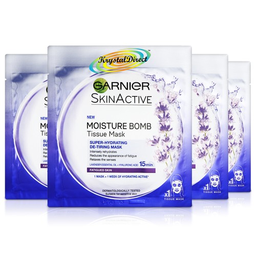 Garnier Moisture Bomb Tissue Sheet Mask - Hydrating & Refreshing Face Masque - Picture 9 of 15