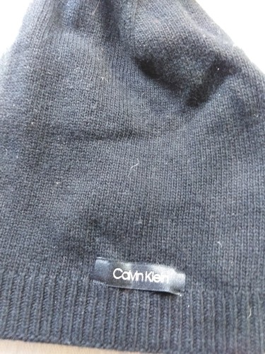 CALVIN KLEIN CAPPELLO BERRETTO BEANIEE DONNA UNISEX UOMO TG UNICA HAT VINTAGE - Picture 2 of 4