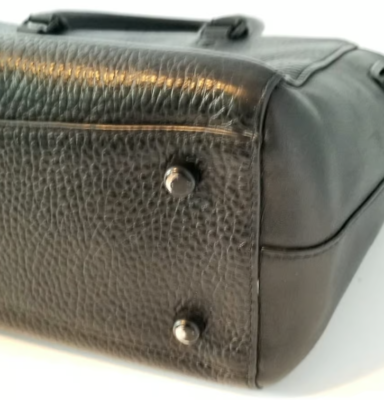 Coach Black Blake Turn Lock Detail Zip Top Tote/Cross Body | eBay