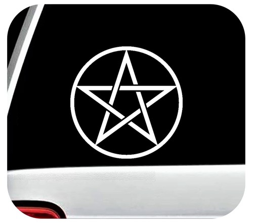 Pentakel Vinyl Aufkleber Sticker 5 Punkt Stern Hexe Hexenmagie Wicca Zauber BG967 - Bild 1 von 9
