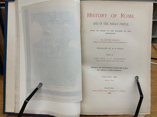 1884 - 1887 History of Rome & Roman People Edition de Luxe Numbered Complete - Picture 21 of 24