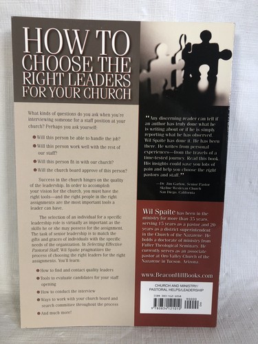 Selecting Effective Pastoral Staff : How to Find the Right Fit for Your Church - 第 3/3 張圖片