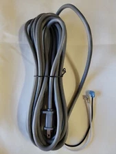 20 Foot Replacement Electrical Cord, Gray Two Wire 18 Gage, Vacuum, Appliance.  