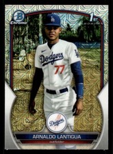 2023 Bowman Chrome Arnaldo Lantigua Mega Box Mojo Refractor #BCP-242 LA Dodgers