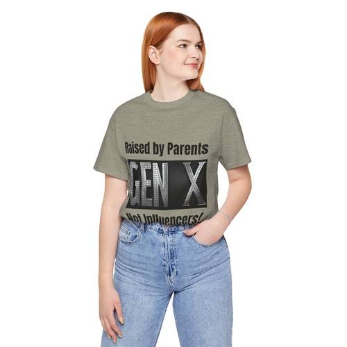 Gen X raised by parents not influencers Tee - 90s Retro Shirt, Unisex - Picture 92 of 155