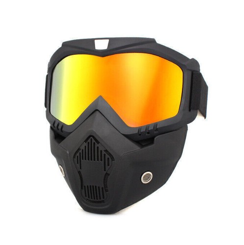 Hot Goggles Helmet Tactical Military Full Face Mask Paintball Combat - Picture 11 of 17