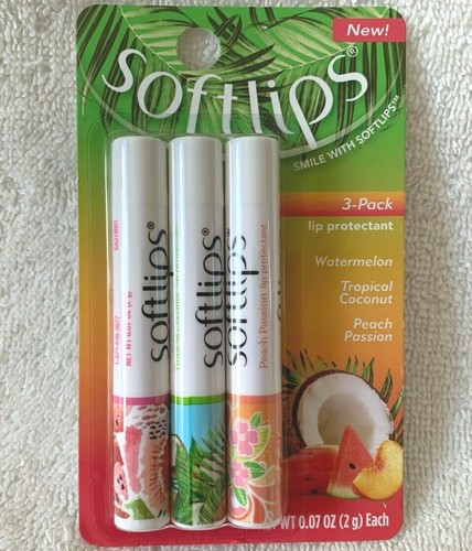 SOFTLIPS***sortiert***Aromatisierte Lippenbalsame~{{yOu chOOse}}~VOLLE GRÖSSEN~NEU~VERSIEGELT - Bild 85 von 225