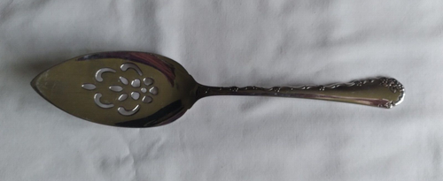 BELLE ROSE Oneida Gravy Ladle Pie Serving spoon Meat fork - Picture 5 of 5