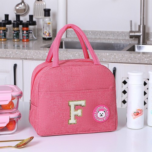 Isolierte Brotzeittasche Thermo Kühltasche Picknick Erwachsene Kinder Lebensmittelaufbewahrung Brotdose UK - Bild 20 von 40