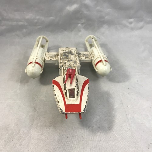 STAR WARS Y-WING Fighter Die Cast Vehicle Vintage 1979 Kenner Collectible - Picture 10 of 15