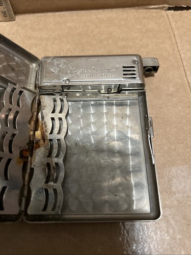 Vintage 1950 Korea/Japan Feuerzeug/Zigarettenetui Memory Of Japan and Korea Map - Bild 6 von 10