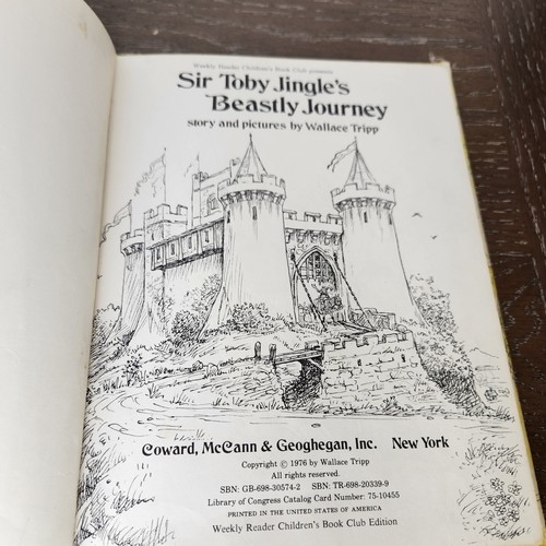 VTG Sir Toby Jingle's Beastly Journey Children's Hardcover Book By Wallace Tripp - Picture 11 of 16