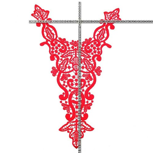 Applique Lace Fabric Sewing Embellishments Trims Patch DIY Neck Collar Decors - Picture 441 of 500