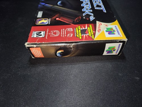 Perfecto Oscuro Raro Nintendo 64 N64 EXCELENTE+ Estado COMPLETO n caja+protector! - Imagen 5 de 9