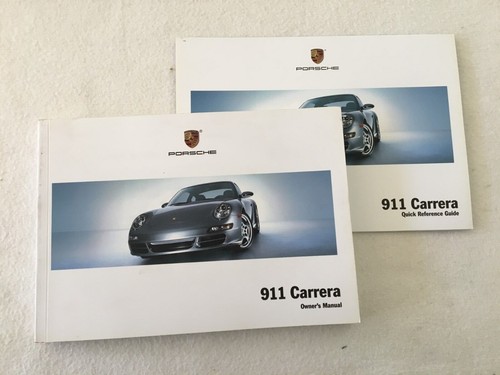 2008 Porsche 911 Carrera Owner's Manual Set 997 PCM Nav Service Drivers Book Pak - Picture 2 of 12